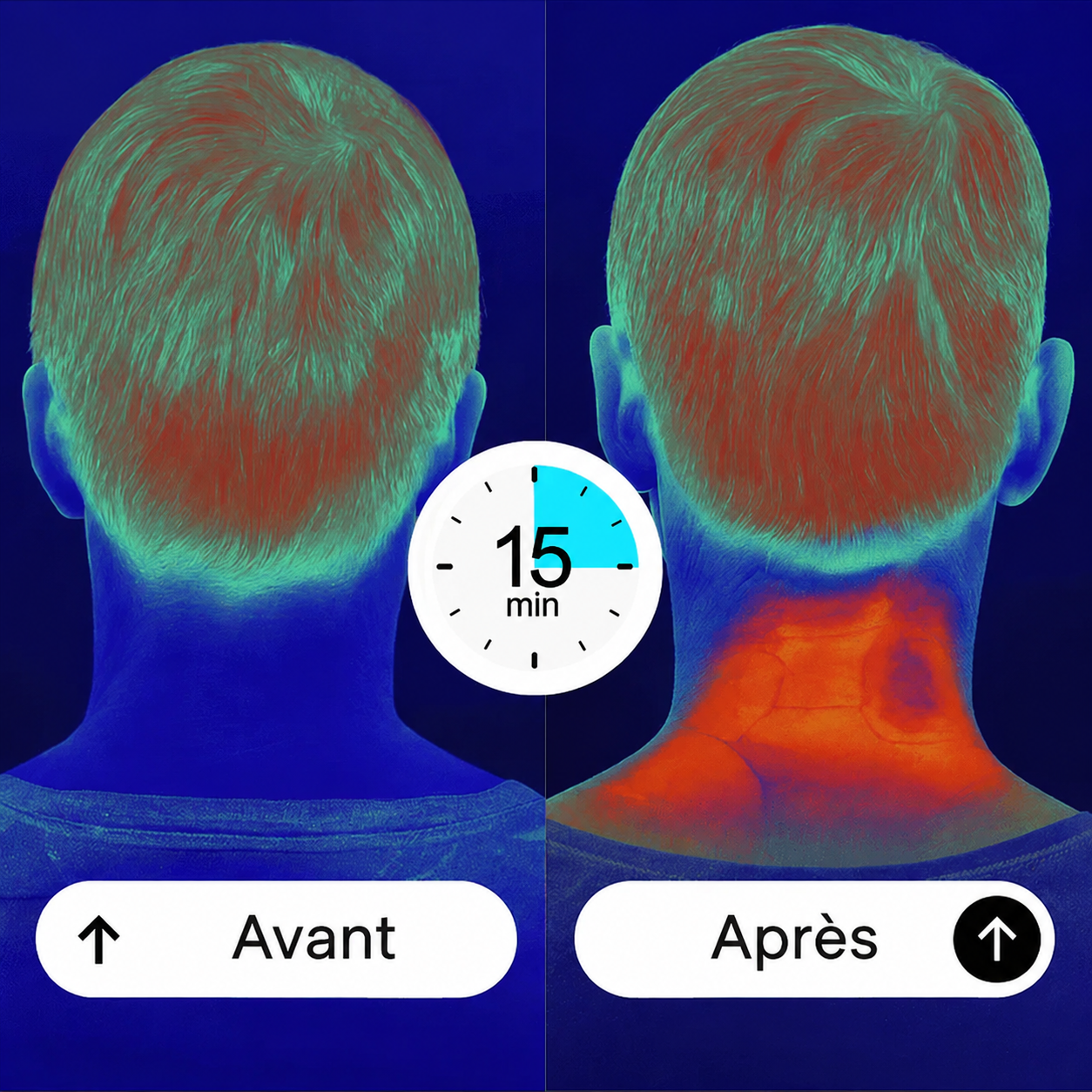 TheraPro™ Masseur Cervical — Soulagement à domicile des tensions du cou