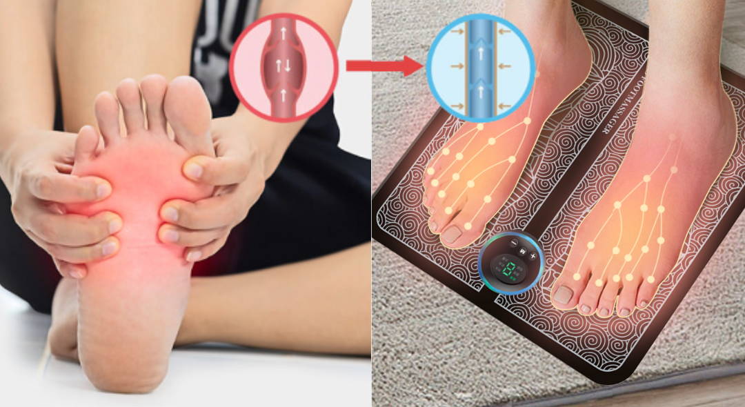 Masseur EMS pour les pieds