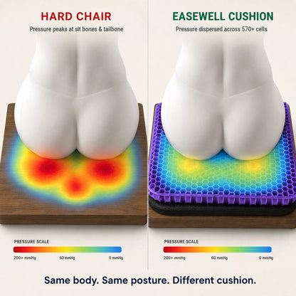 Honeycomb Gel Seat Cushion