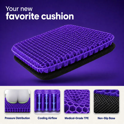 Honeycomb Gel Seat Cushion