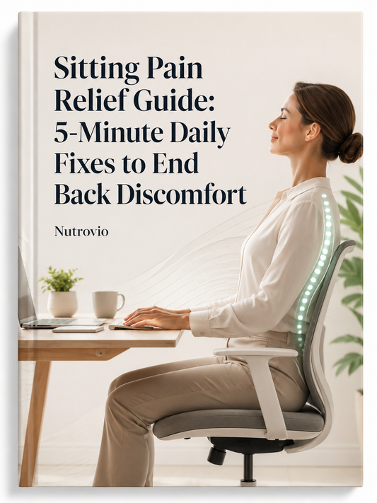 Sitting Pain Relief Guide: 5-Minute Daily Fixes to End Back Discomfort