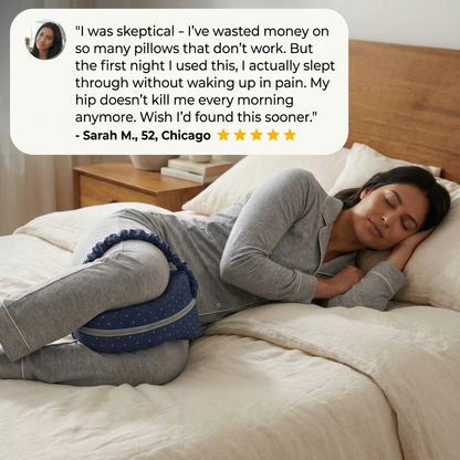 Knee Alignment Pillow | Relieves Hips, Back & Sciatic