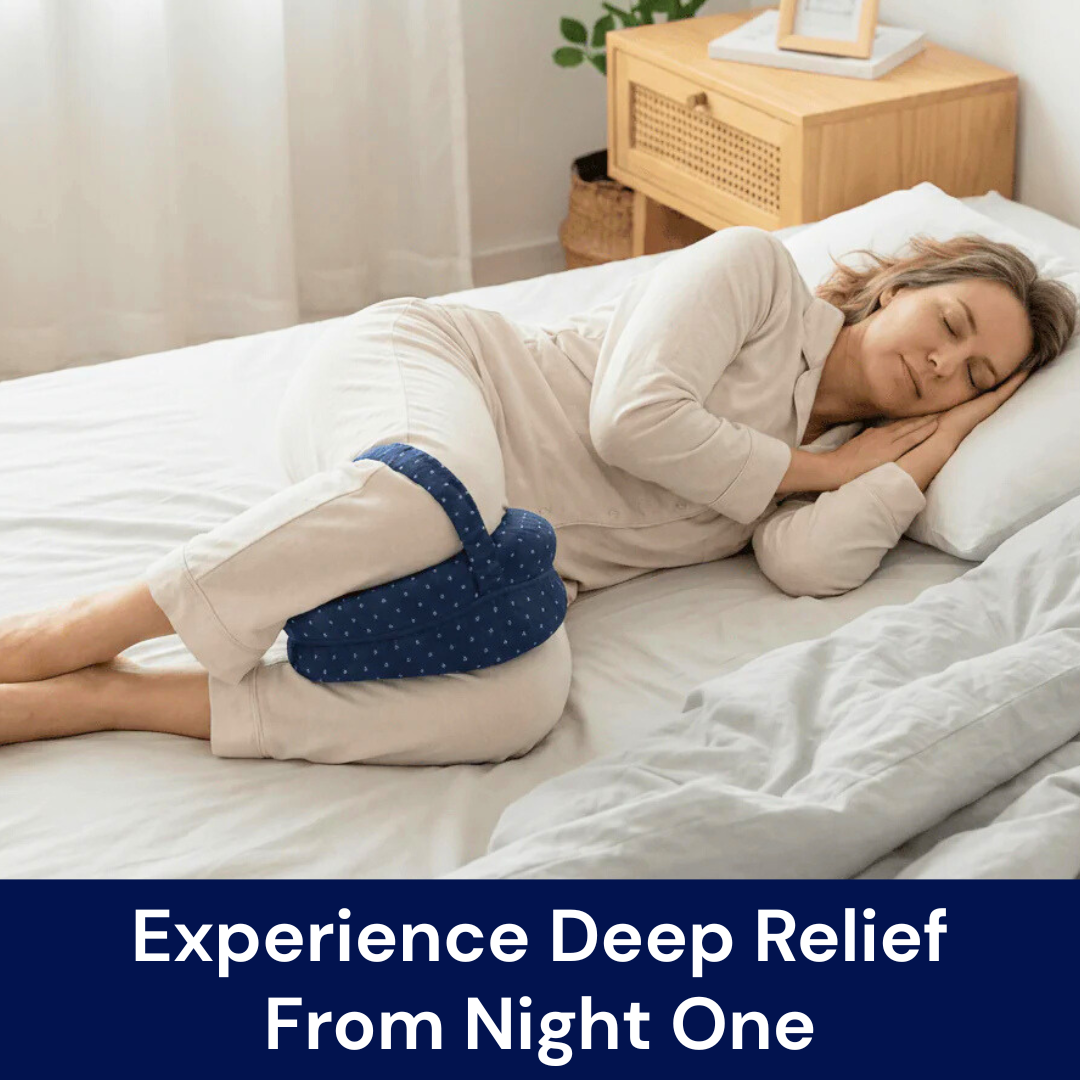 Knee Alignment Pillow | Relieves Hips, Back & Sciatic