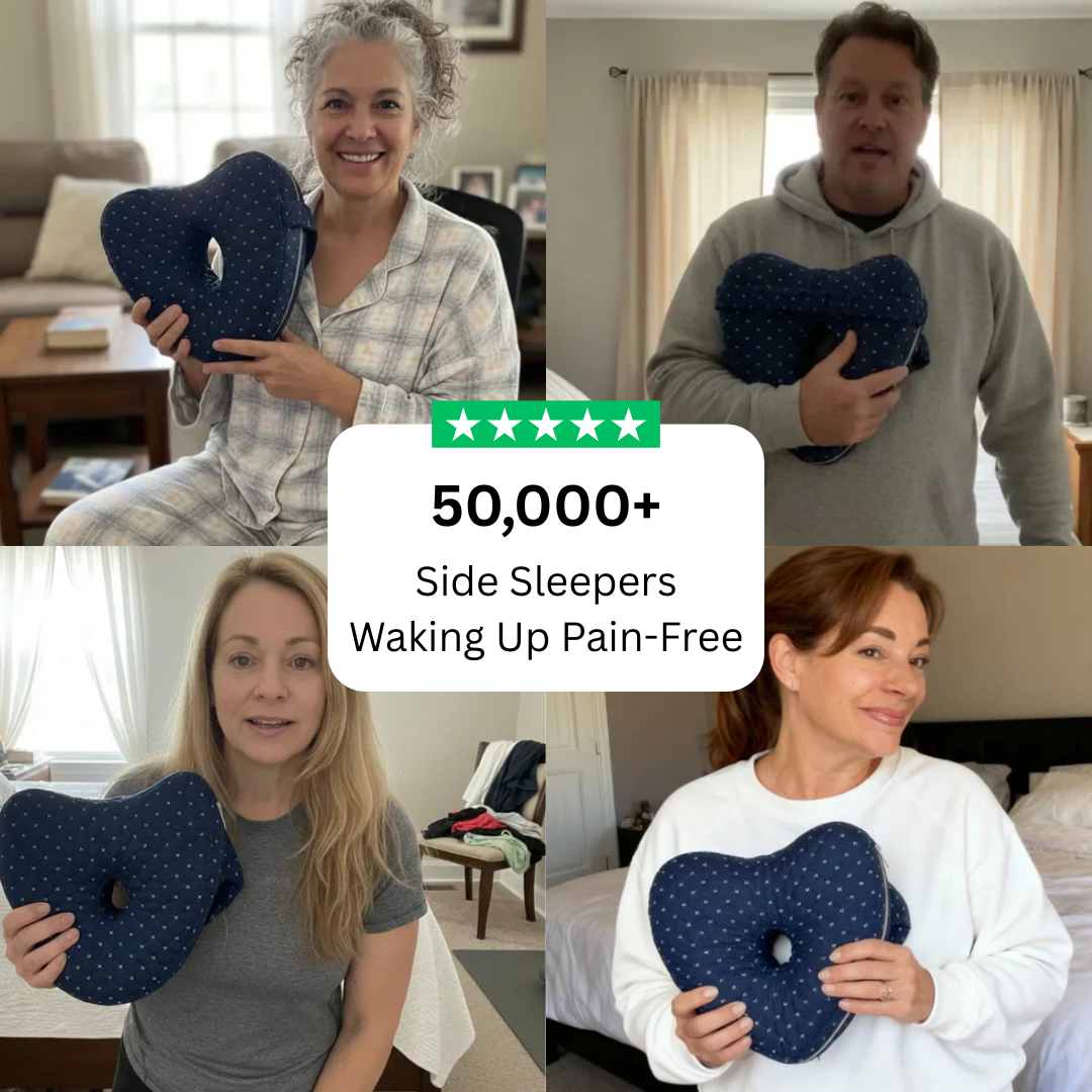 Knee Alignment Pillow | Relieves Hips, Back & Sciatic