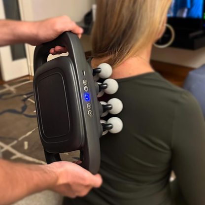 OmniRelax™ – Pistolet de massage à 16 têtes