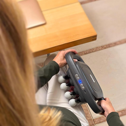OmniRelax™ – Pistolet de massage à 16 têtes