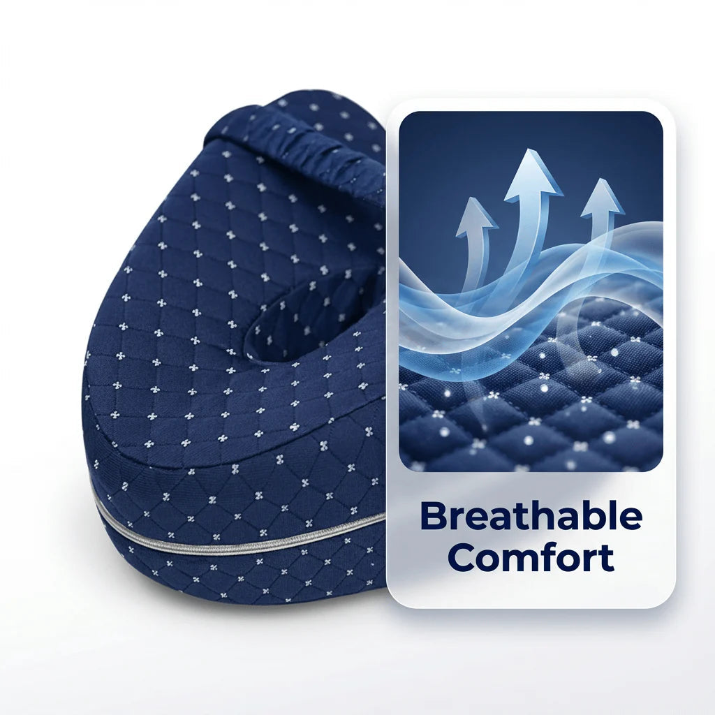 Knee Alignment Pillow | Relieves Hips, Back & Sciatic