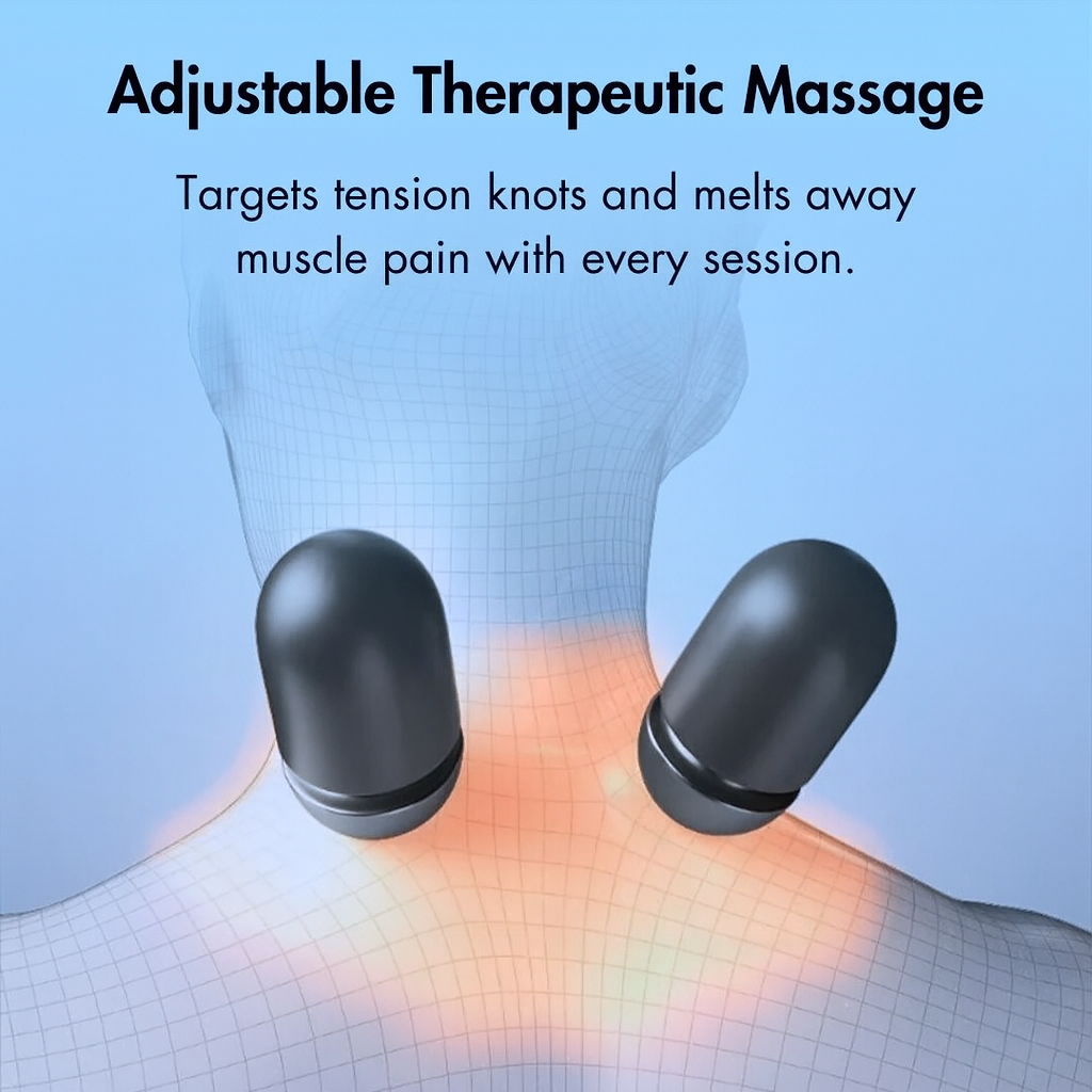 Oreiller de massage cervical 3-en-1