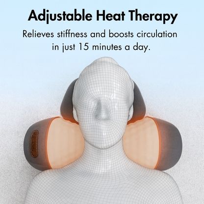 Oreiller de massage cervical 3-en-1