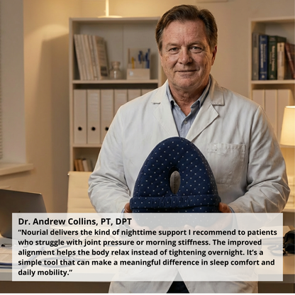 Knee Alignment Pillow | Relieves Hips, Back & Sciatic