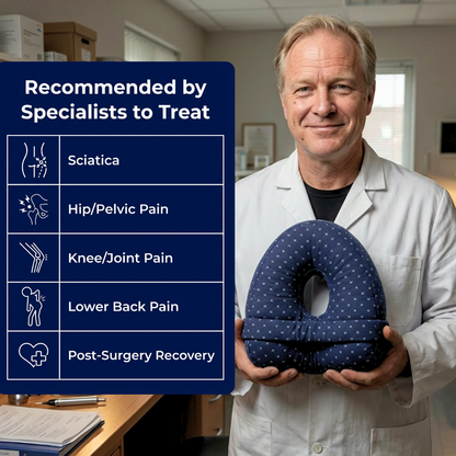 Knee Alignment Pillow | Relieves Hips, Back & Sciatic